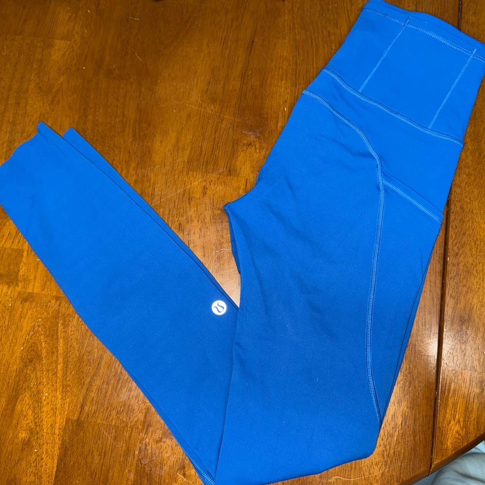Lululemon Wunder Under High-Rise Tight 25" *Full-On Luxtreme Size 2 Blue